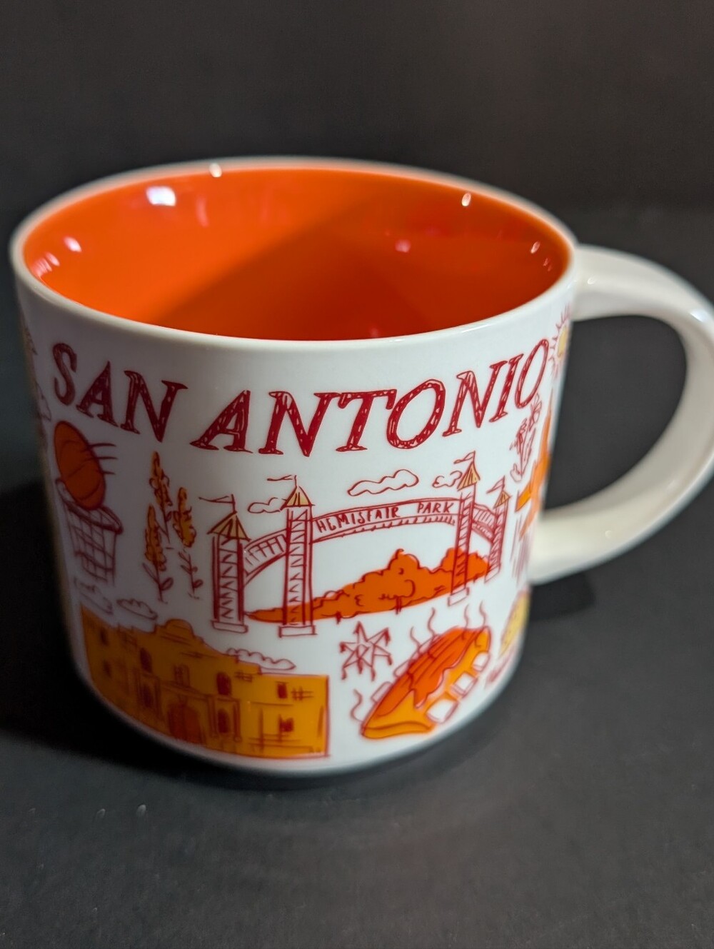 Starbucks San Antonio Texas Been There Series  14 Oz Coffee Tea Mug 2018